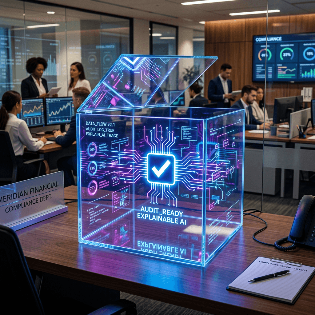 Glass Box AI — audit-ready explainable AI in a compliance environment