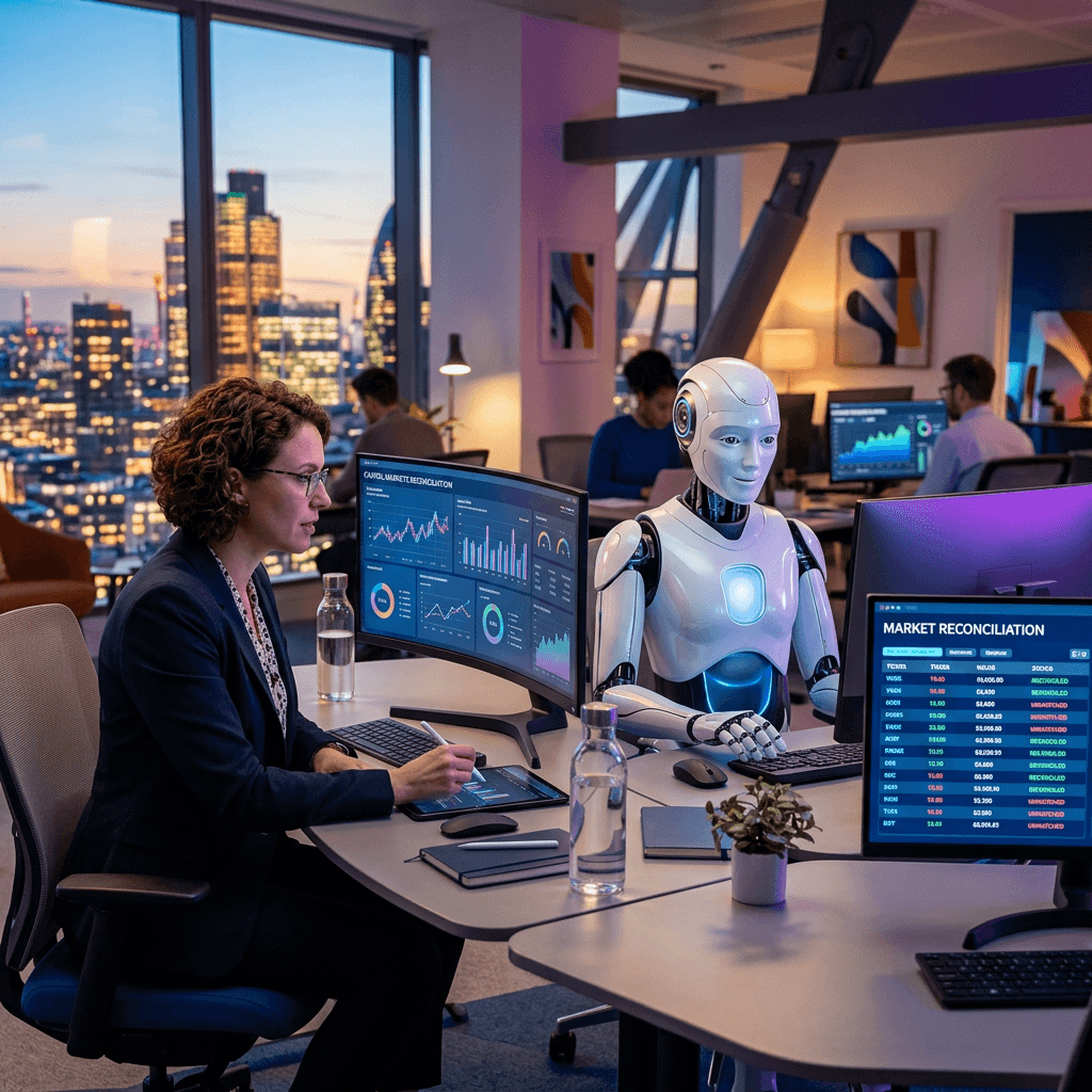 Human-AI collaboration — the future of capital markets operations